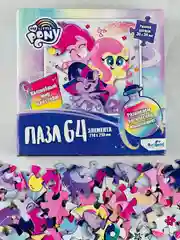 Игра Мозаика пазл для девочки пони 64 My little pony лошадка единорожка единорог мультик