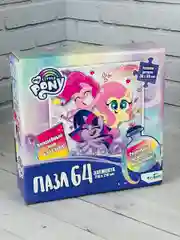 Игра Мозаика пазл для девочки пони 64 My little pony лошадка единорожка единорог мультик