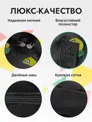 Черный косметичка дорожная, органайзер для косметики, непромокаемая, на молнии, с ручкой