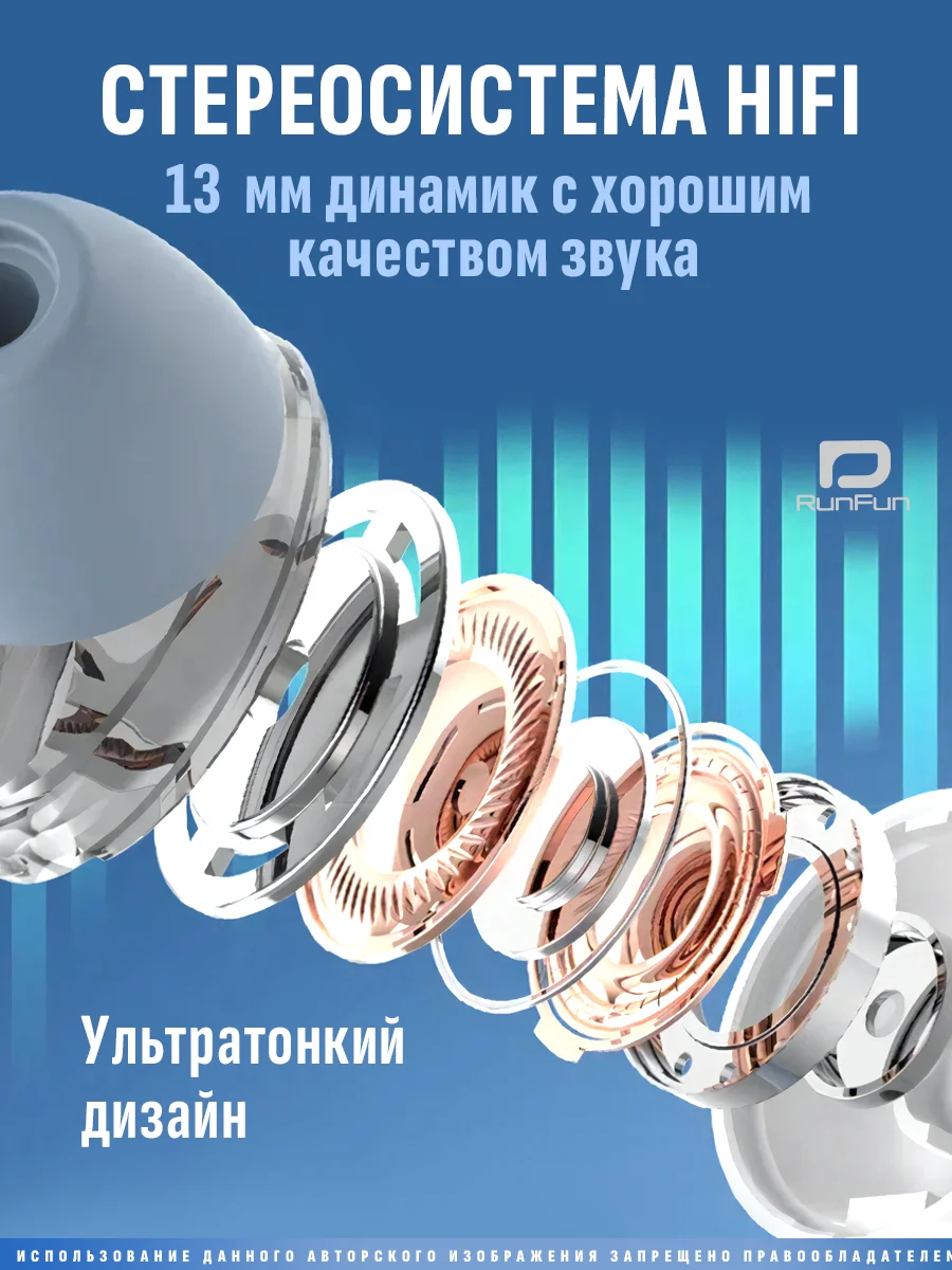 Бирюзовый наушники беспроводные (200 часов), гарнитура, спортивные с ободком, с микрофоном