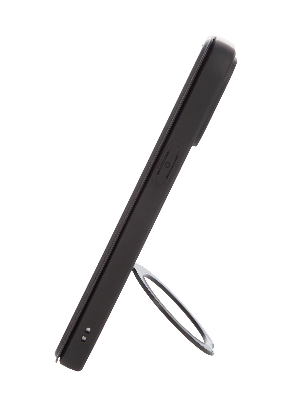 Черный чехол-книжка MagSafe для iPhone 15, 15 Pro, 15 Pro Max, BROSCORP, из экокожи, пластик, силикон