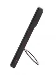 Черный чехол-книжка MagSafe для iPhone 15, 15 Pro, 15 Pro Max, BROSCORP, из экокожи, пластик, силикон