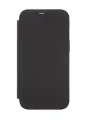 Черный чехол-книжка MagSafe для iPhone 15, 15 Pro, 15 Pro Max, BROSCORP, из экокожи, пластик, силикон