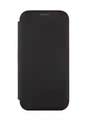 Черный чехол-книжка MagSafe для iPhone 15, 15 Pro, 15 Pro Max, BROSCORP, из экокожи, пластик, силикон