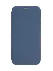 Синий чехол-книжка MagSafe для iPhone 15, 15 Pro, 15 Pro Max, BROSCORP, из экокожи, пластик, силикон