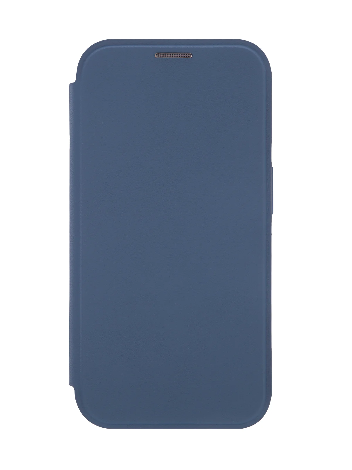 Синий чехол-книжка MagSafe для iPhone 15, 15 Pro, 15 Pro Max, BROSCORP, из экокожи, пластик, силикон