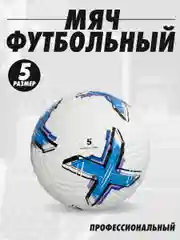 Голубой мяч футбольный