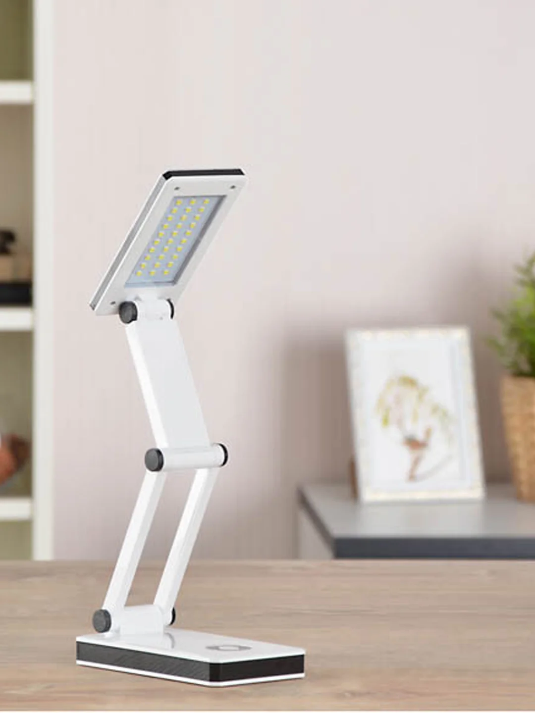 Фонарь-лампа складная, настольная, светильник, 30 LED, питание 4xAAA, шнур USB