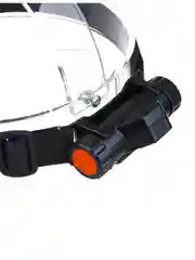 Фонарик налобный походный, туристический, 1000 мАч, 1 COB, 1 LED, 8х3 см, 2 режима