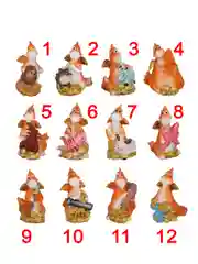 Сувенир Символ Года, 5,8х4х5,6 см, 12 дизайнов