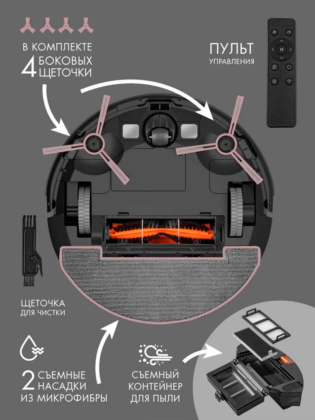 Робот-пылесос ENDEVER Spectre-11