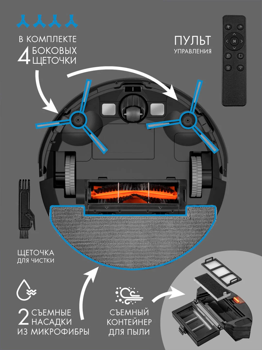 Робот-пылесос ENDEVER Spectre-33