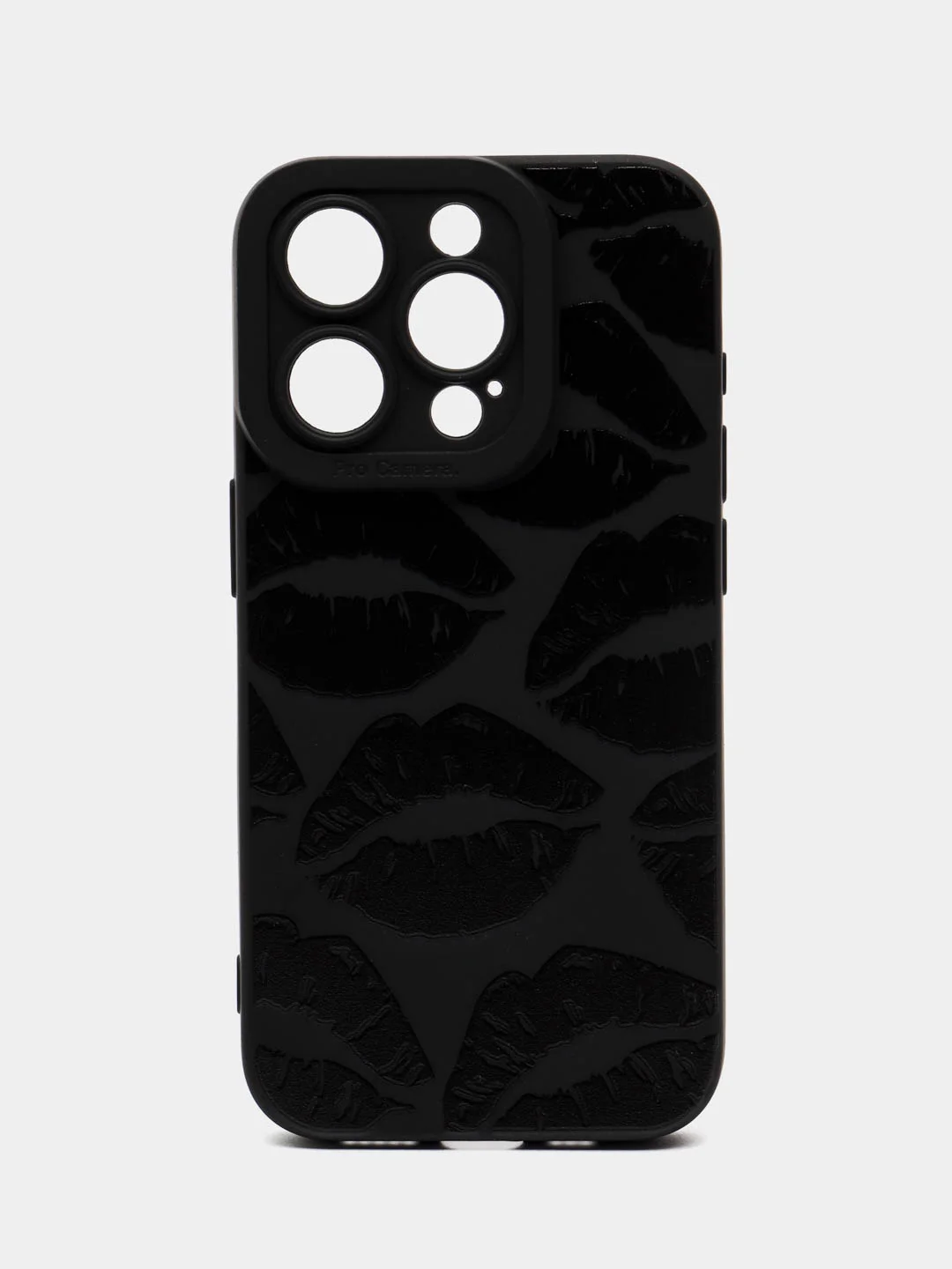Черный чехол для iPhone 11, 12, 13, 14, 15, 16, pro, pro max противоударный, с принтом