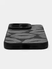 Черный чехол для iPhone 11, 12, 13, 14, 15, 16, pro, pro max противоударный, с принтом