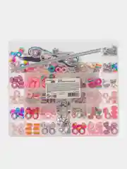 Набор для создания украшений Brauberg Kids, для девочек подарочный бокс бижутерии 314 элем