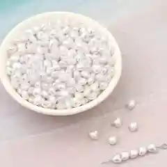 Бусины "Жемчужное сердце" для украшений