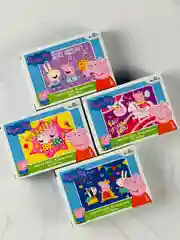 Пазл для малышей Свинка Пеппа 4 шт 15 Мозаика игра пепа Peppa Pig мультяшные любимые герои