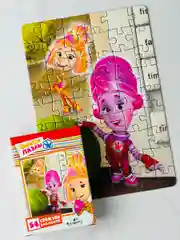 Мозаика детская пазл малышам фиксики фикси 54 нолик симка мульт игры для развития моторики
