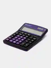 Калькулятор настольный Brauberg Extra Color12-bkpr 206x155 мм 12 разрядов,Черно-фиолетовый