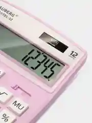 Калькулятор настольный Brauberg Extra Pastel-12-pr (206x155 мм), 12 разрядов, Сиреневый