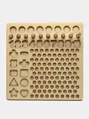 Сортер Brauberg Kids, 665248, для малышей, мозаика с шариками, развивающие игрушки, дерево