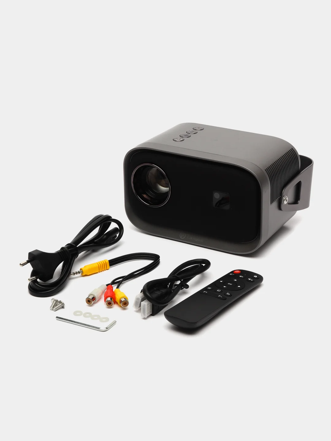 Проектор для фильмов Luckyroad X9 c HDMI, Wi Fi, Bluetooth, 1920 х 1080 FullHD, Android TV