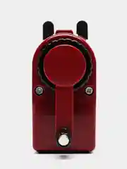 Точилка механическая BRAUBERG "JET"металлический механизм, черный/бордовый, 222517