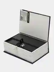 Сейф-книга BRAUBERG "Атлас мира", ключевой замок, 55 х 115 х 180 мм, 291051