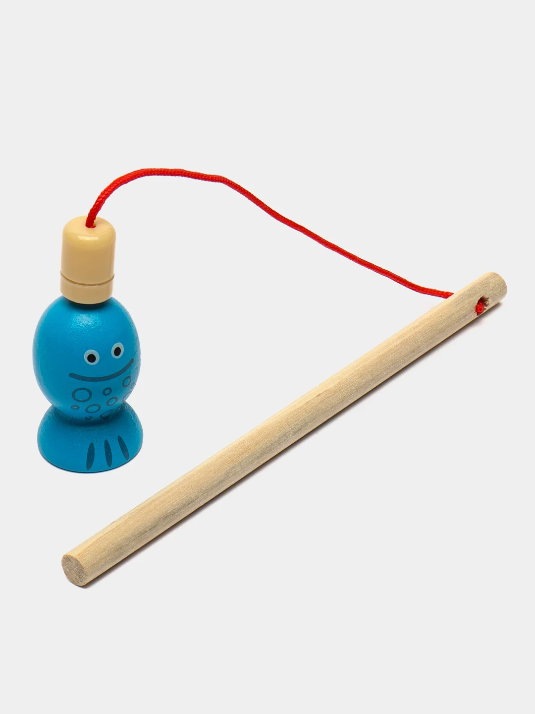 Сортер Brauberg Kids, 665246, для малышей, магнитная рыбалка, развивающие игрушки, дерево