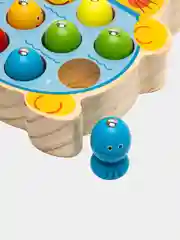 Сортер Brauberg Kids, 665246, для малышей, магнитная рыбалка, развивающие игрушки, дерево
