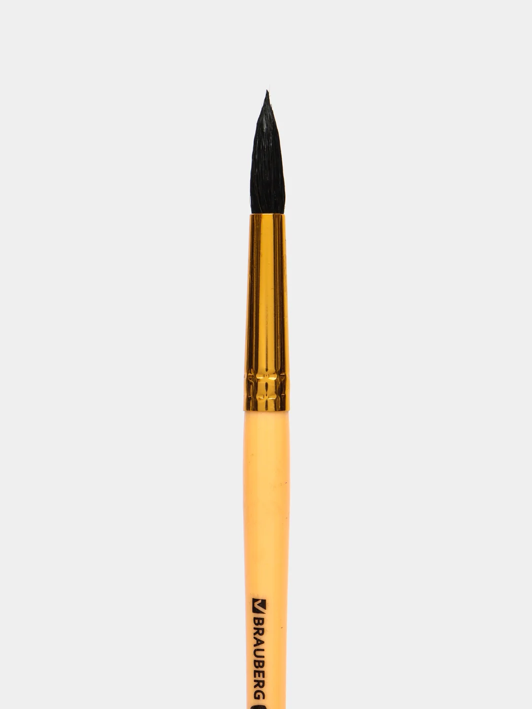 Кисти Brauberg Kids, 201083, для рисования в школу 6 шт, кисточки № 1 2 3 4 5 6, белка