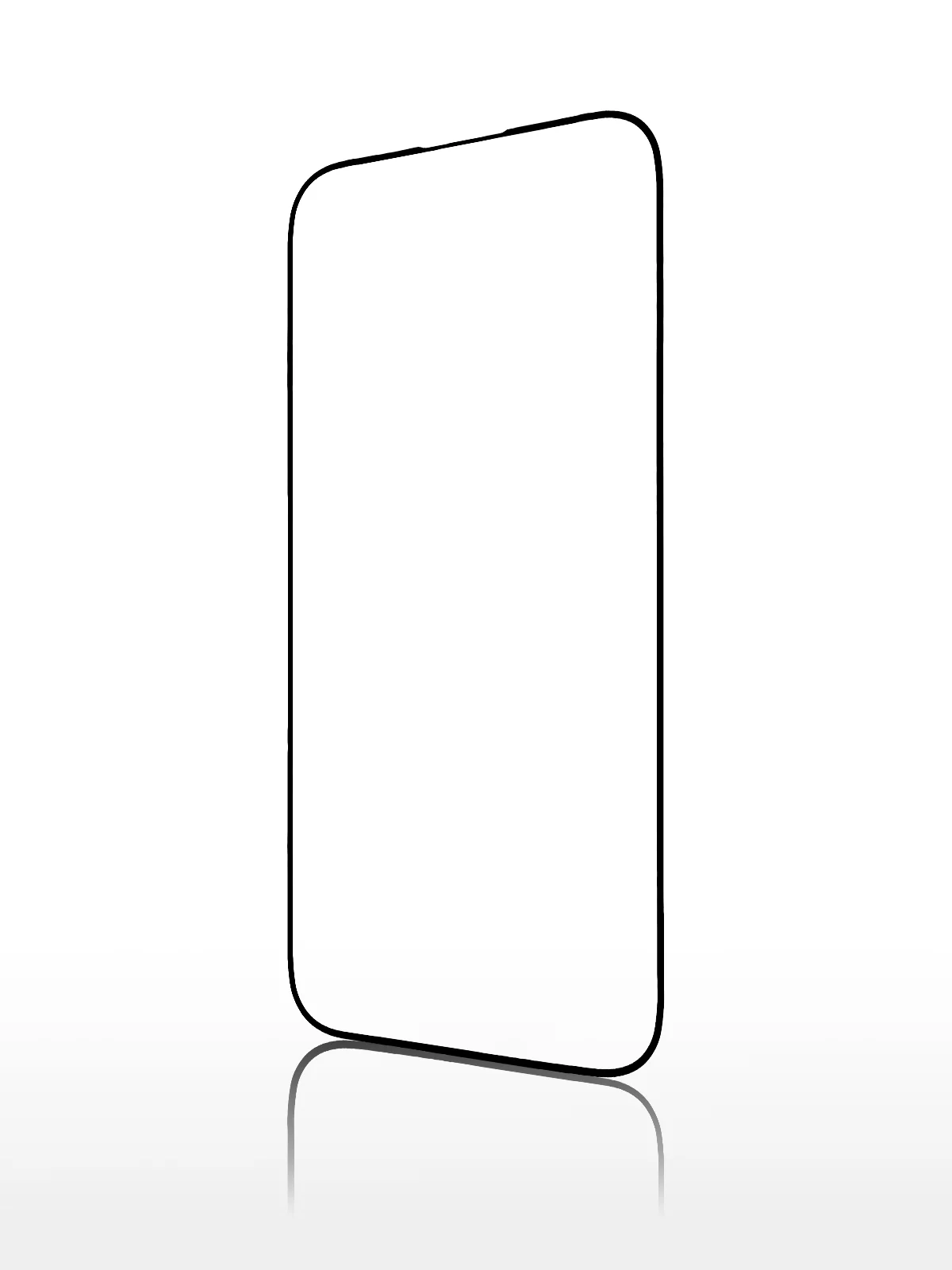 Прозрачный чехол + стекло для iPhone 15 Pro противоударный силиконовый ROSCO прозрачный с углами