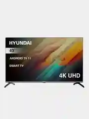 Черный телевизор Hyundai H-LED43BU7006 4K Ultra HD HDR Smart TV Wi-Fi  Bluetooth