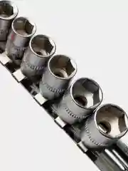 Набор торцевых шестигранных головок 5-13мм, 9шт