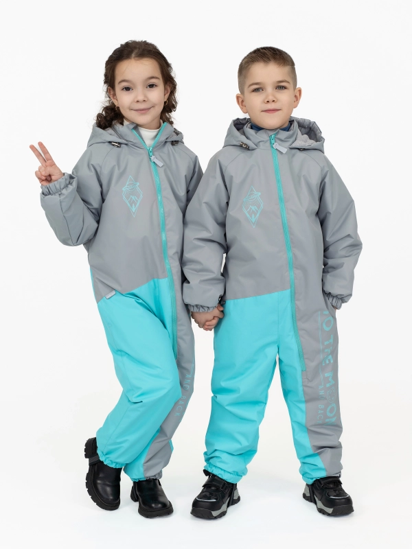 Комбинезон демисезонный для мальчика, для девочки Arctic kids, мембрана