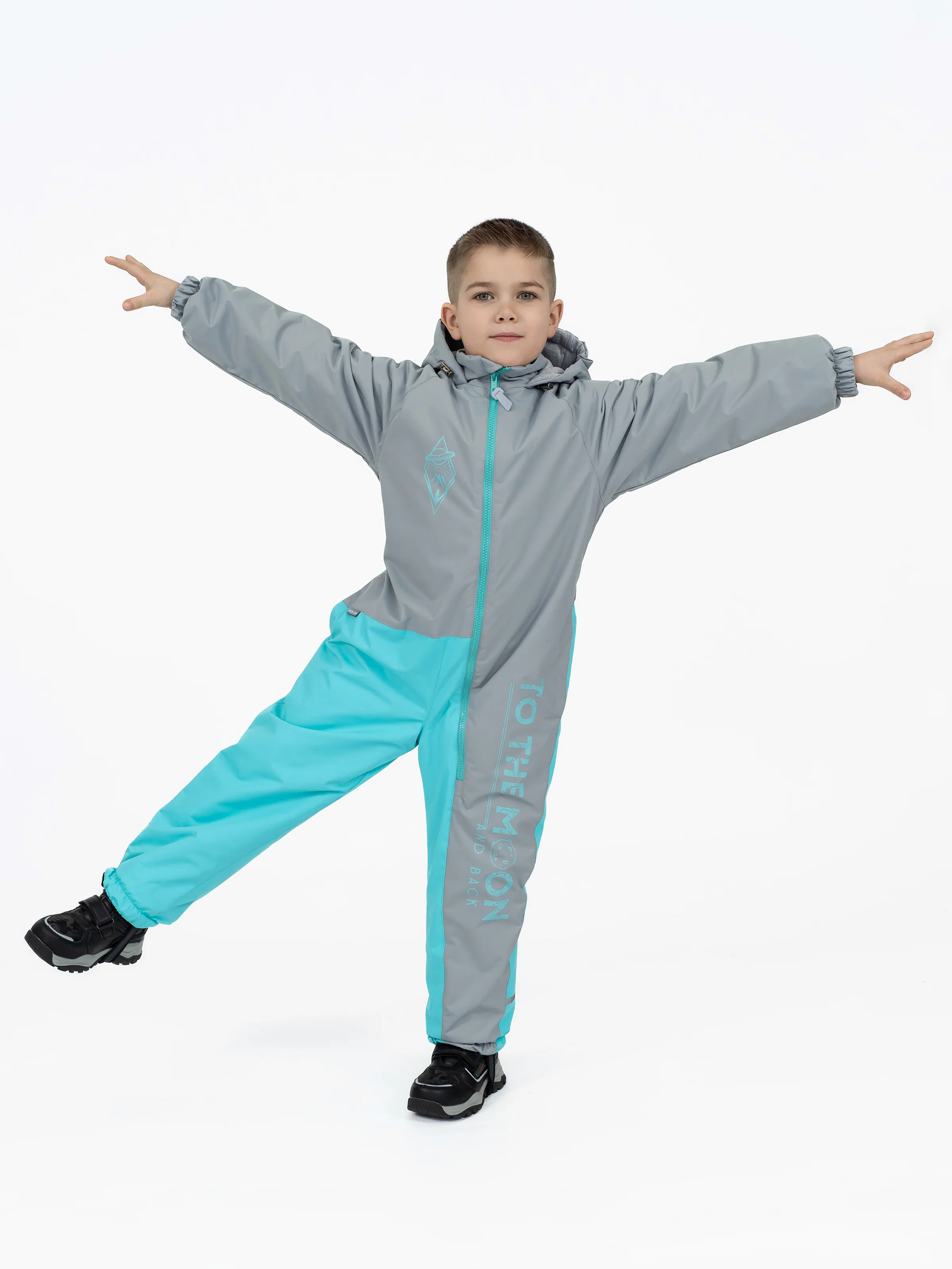 Комбинезон демисезонный для мальчика, для девочки Arctic kids, мембрана
