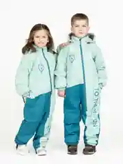 Мятный комбинезон демисезонный для мальчика, для девочки Arctic kids, мембрана