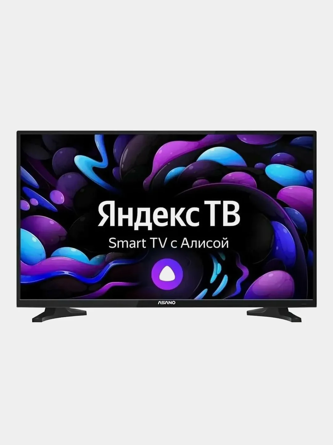 Черный телевизор Asano 24LH8010T HD Ready DVB-T2 Bluetooth Smart TV