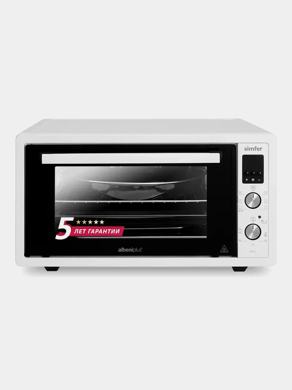 Мини-печь Simfer M4570 Albeni Plus, 6 режимов, 2 противня, конвекция, гриль
