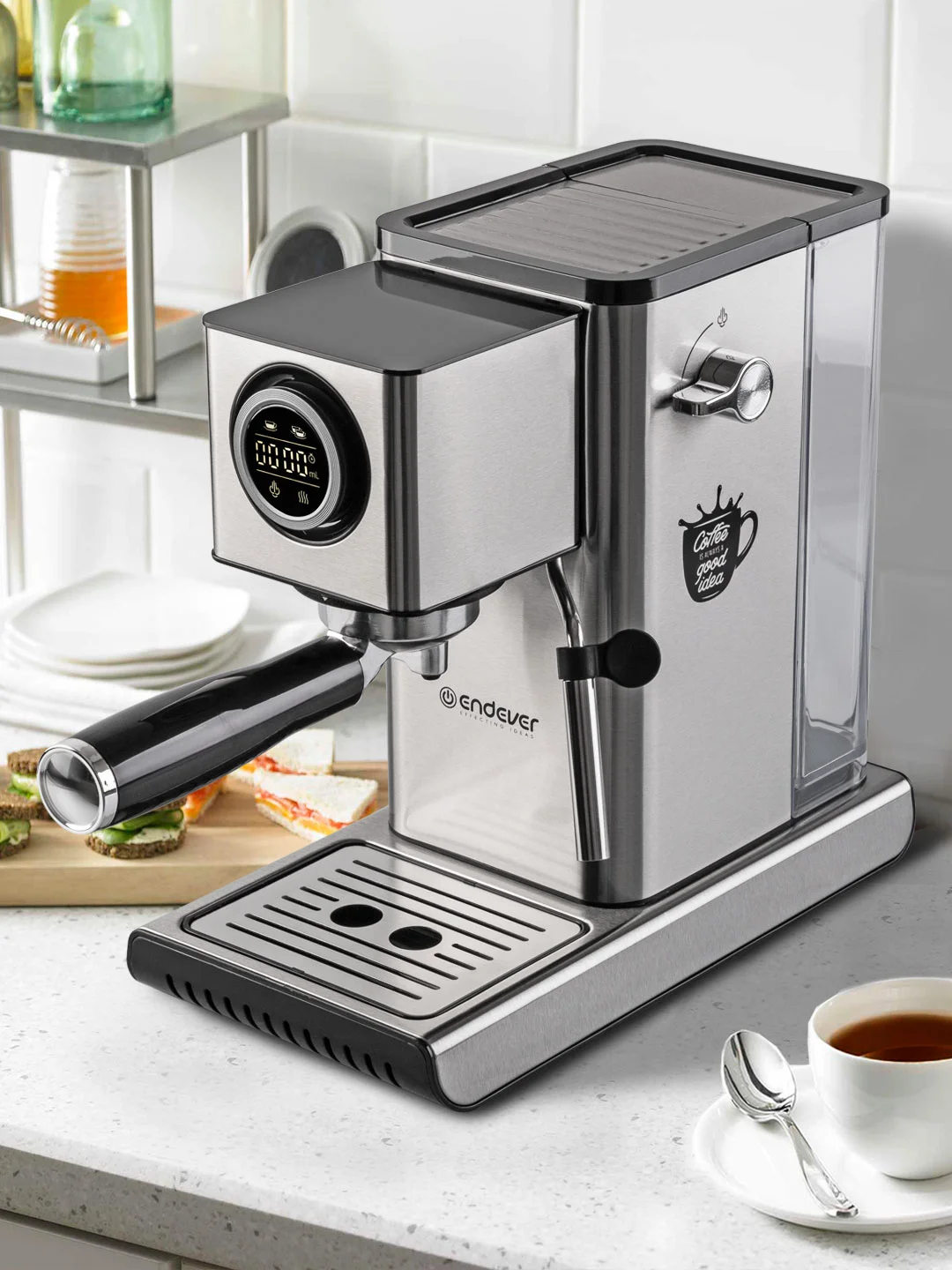 Кофеварка рожкового типа Endever Costa-1090