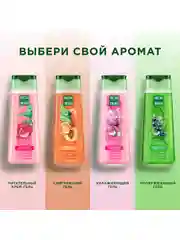 Гель для душа Чистая линия "Увлажняющий", пион и алоэ, 250 мл