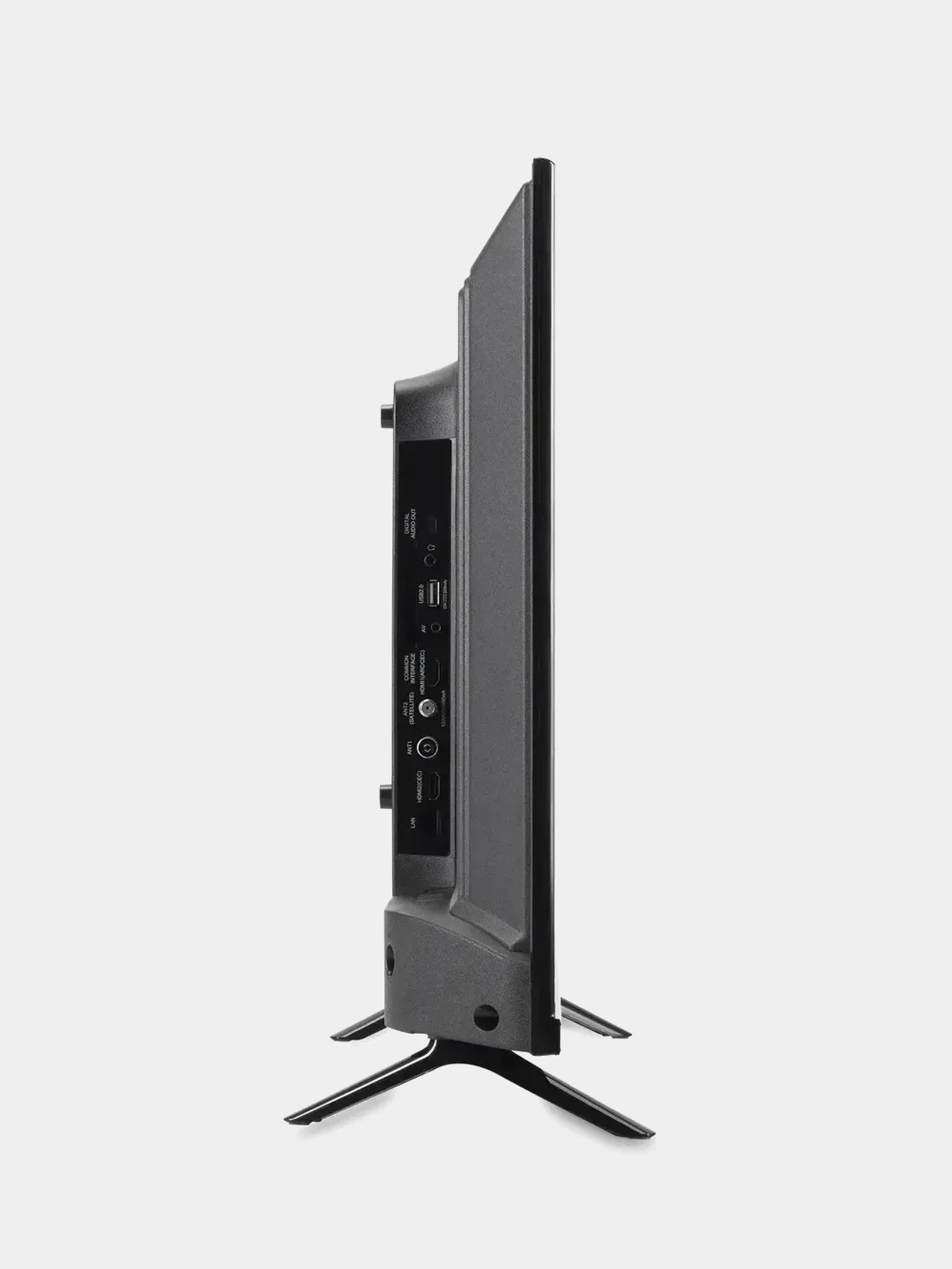 Черный телевизор Hyundai H-LED32BS5002 HD Ready DVB-T2 Smart TV Wi-Fi Bluetooth