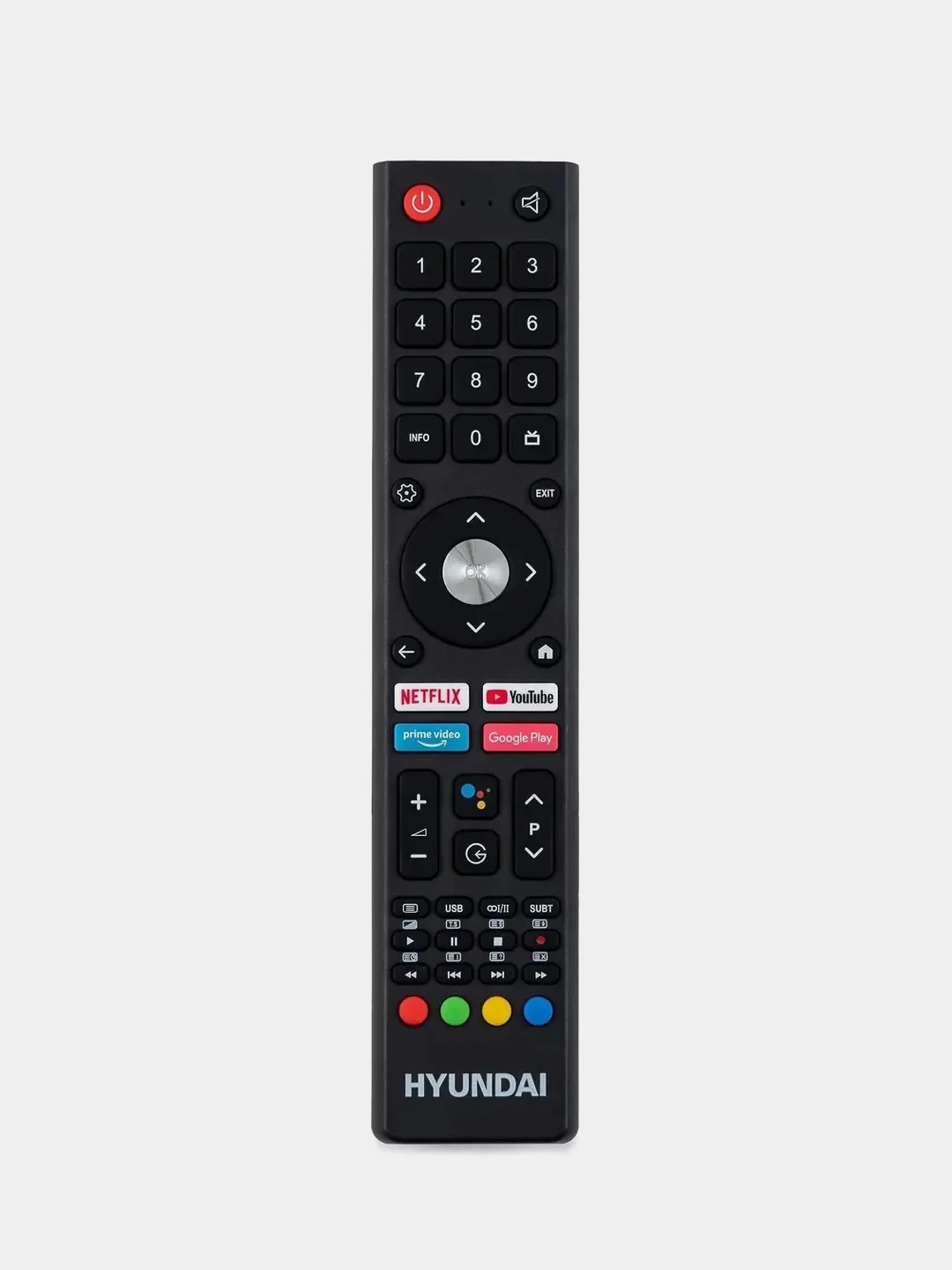 Черный телевизор Hyundai H-LED32BS5002 HD Ready DVB-T2 Smart TV Wi-Fi Bluetooth