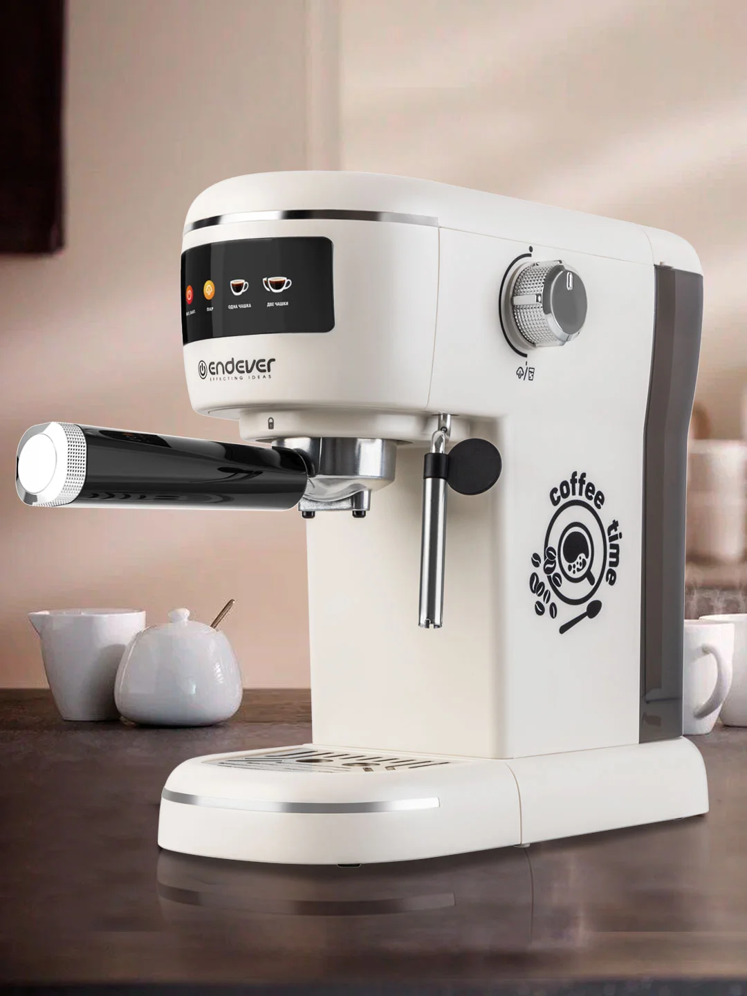 Кофеварка рожкового типа ENDEVER Costa-1096