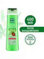 Шампунь против выпадения волос Чистая линия Длина и густота волос, 400 мл