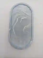 Серый подставка для свечей и украшений, из гипса