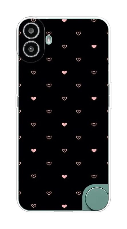 Силиконовый чехол на CMF Phone 1 / CMF Фон 1 прозрачный, с принтом, защита камеры