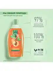 Гель для душа Чистая линия, смягчающий, 750 мл