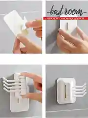 Самоклеящийся крючок для ванной и кухни вращающийся