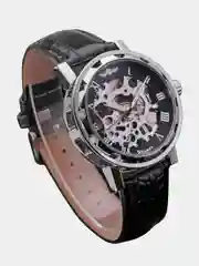 Часы механические, наручные, мужские, Winner 001, скелетоны, водостойкие